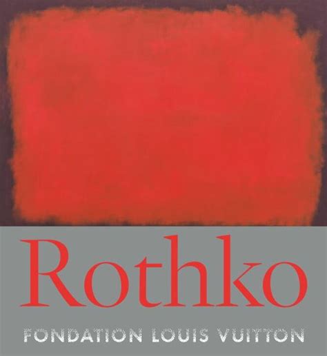 louis vuitton rothko book|mark Rothko books on art.